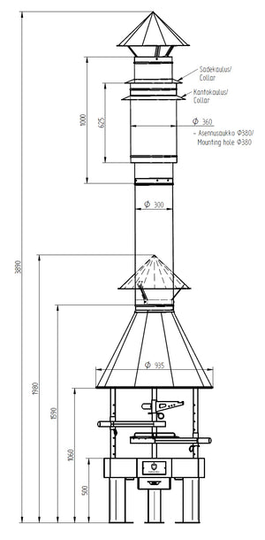 Carelia Grill 9K-80 Matala Premium